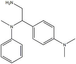 N-{2-amino-1-[4-(dimethylamino)phenyl]ethyl}-N-methyl-N-phenylamine 구조식 이미지