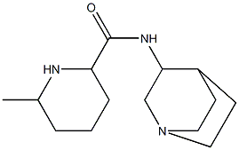 N-1-azabicyclo[2.2.2]oct-3-yl-6-methylpiperidine-2-carboxamide Structure