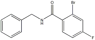 N-benzyl-2-bromo-4-fluorobenzamide Structure