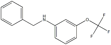 N-benzyl-3-(trifluoromethoxy)aniline Structure