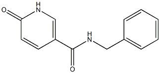N-benzyl-6-oxo-1,6-dihydropyridine-3-carboxamide 구조식 이미지