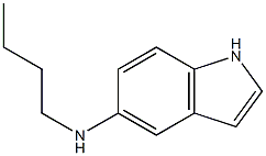 N-butyl-1H-indol-5-amine 구조식 이미지