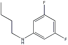 N-butyl-3,5-difluoroaniline Structure