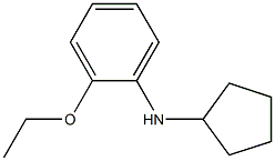 N-cyclopentyl-2-ethoxyaniline 구조식 이미지