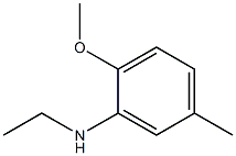 N-ethyl-2-methoxy-5-methylaniline 구조식 이미지