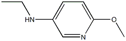 N-ethyl-6-methoxypyridin-3-amine 구조식 이미지