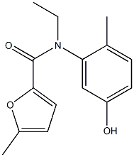 N-ethyl-N-(5-hydroxy-2-methylphenyl)-5-methylfuran-2-carboxamide Structure