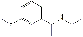 N-ethyl-N-[1-(3-methoxyphenyl)ethyl]amine 구조식 이미지