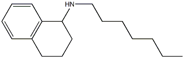 N-heptyl-1,2,3,4-tetrahydronaphthalen-1-amine 구조식 이미지