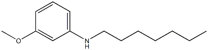 N-heptyl-3-methoxyaniline Structure