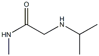 N-methyl-2-(propan-2-ylamino)acetamide Structure