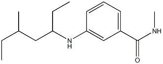 N-methyl-3-[(5-methylheptan-3-yl)amino]benzamide Structure
