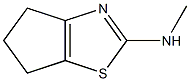 N-methyl-5,6-dihydro-4H-cyclopenta[d][1,3]thiazol-2-amine Structure