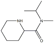 N-methyl-N-(propan-2-yl)piperidine-2-carboxamide 구조식 이미지