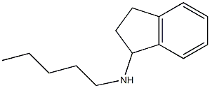 N-pentyl-2,3-dihydro-1H-inden-1-amine 구조식 이미지