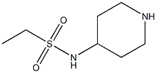 N-piperidin-4-ylethanesulfonamide Structure