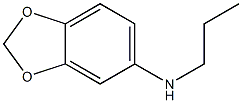 N-propyl-2H-1,3-benzodioxol-5-amine 구조식 이미지