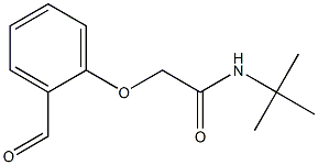 N-tert-butyl-2-(2-formylphenoxy)acetamide 구조식 이미지