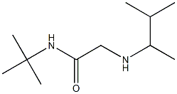 N-tert-butyl-2-[(3-methylbutan-2-yl)amino]acetamide 구조식 이미지