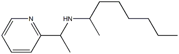 octan-2-yl[1-(pyridin-2-yl)ethyl]amine Structure