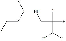 pentan-2-yl(2,2,3,3-tetrafluoropropyl)amine 구조식 이미지