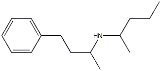 pentan-2-yl(4-phenylbutan-2-yl)amine Structure