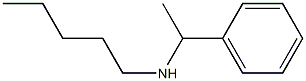 pentyl(1-phenylethyl)amine Structure