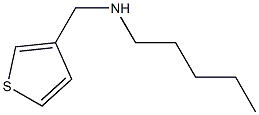 pentyl(thiophen-3-ylmethyl)amine Structure