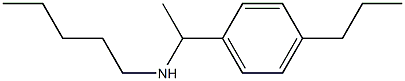 pentyl[1-(4-propylphenyl)ethyl]amine Structure