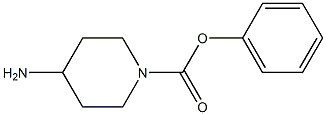 phenyl 4-aminopiperidine-1-carboxylate 구조식 이미지