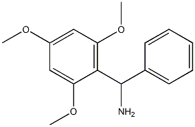 phenyl(2,4,6-trimethoxyphenyl)methanamine 구조식 이미지