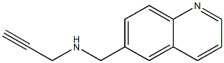 prop-2-yn-1-yl(quinolin-6-ylmethyl)amine Structure