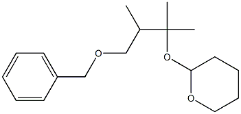 2-(3-Benzyloxy-1,1,2-trimethyl-propoxy)-tetrahydro-pyran Structure
