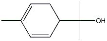 2-(4-methyl-1-cyclohexa-2,4-dienyl)propan-2-ol Structure