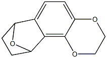 7,10-Epoxynaphtho[1,2-b]-1,4-dioxin,  2,3,7,8,9,10-hexahydro- Structure
