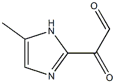 1H-Imidazole-2-acetaldehyde,  5-methyl--alpha--oxo- 구조식 이미지