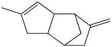 4,7-Methano-1H-indene,  3a,4,5,6,7,7a-hexahydro-2-methyl-5-methylene- 구조식 이미지