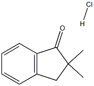 2,2-Dimethyl-1-indanone hydrochloride Structure