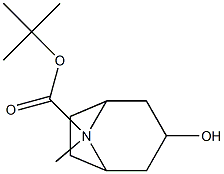 N-Boc-exo-3-tropanol Structure