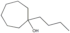 1-Butyl-cycloheptanol Structure