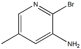 3-Amino-2-bromo-5-methylpyridine 구조식 이미지