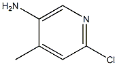 5-Amino-2-chloro-4-methylpyridine Structure