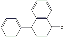 4-phenyl-3,4-dihydro-1(2H)-naphthalenone 구조식 이미지