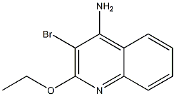 3-bromo-2-ethoxyquinolin-4-ylamine Structure