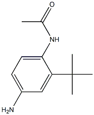 N-(4-amino-2-tert-butylphenyl)acetamide Structure