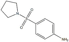 4-(1-pyrrolidinylsulfonyl)aniline Structure