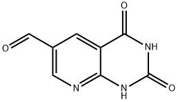 2,4-dioxo-1,2,3,4-tetrahydropyrido[2,3-d]pyrimidine-6-carbaldehyde 구조식 이미지