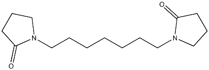 1-[7-(2-oxo-1-pyrrolidinyl)heptyl]-2-pyrrolidinone 구조식 이미지