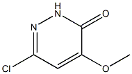 6-chloro-4-methoxy-3(2H)-pyridazinone Structure