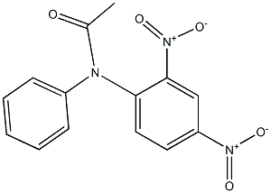 N-{2,4-bisnitrophenyl}-N-phenylacetamide 구조식 이미지